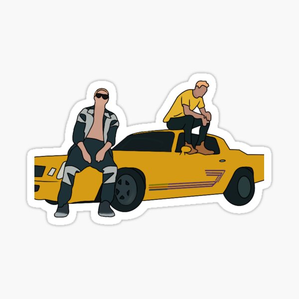 Aperçu de l'œuvre Mgk et Pete Davidson créée et vendue par Cheyharris.