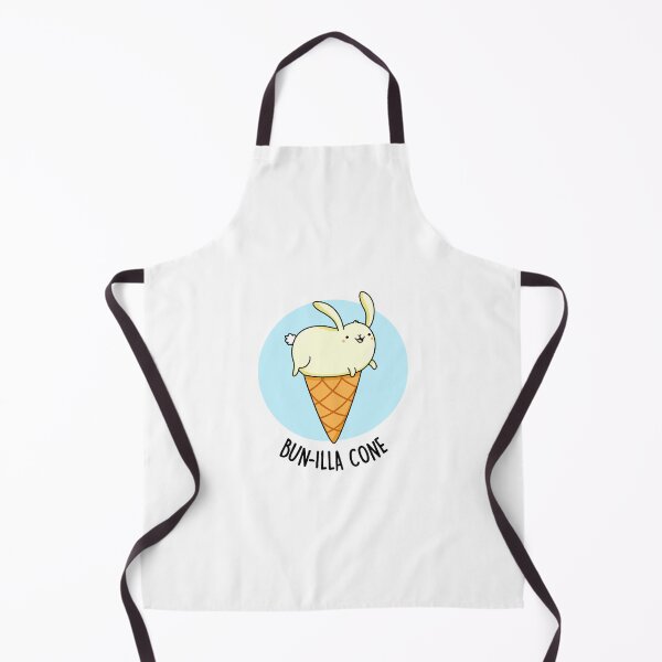 Item preview, Bunnilla Cone Bunny Funny Vanilla Puns designed and sold by punnybone.