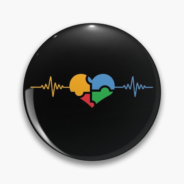 Item preview, Autism Heart Beats Perfect Gift designed and sold by TTFMerch.
