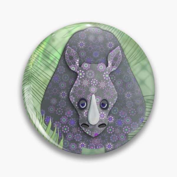 Item preview, MANDALA-DOT RHINO 365. designed and sold by sana90.
