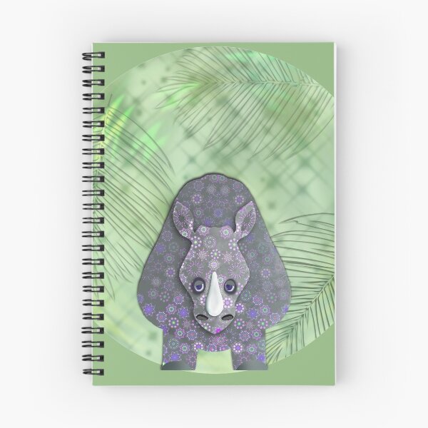 Item preview, MANDALA-DOT RHINO 365. designed and sold by sana90.