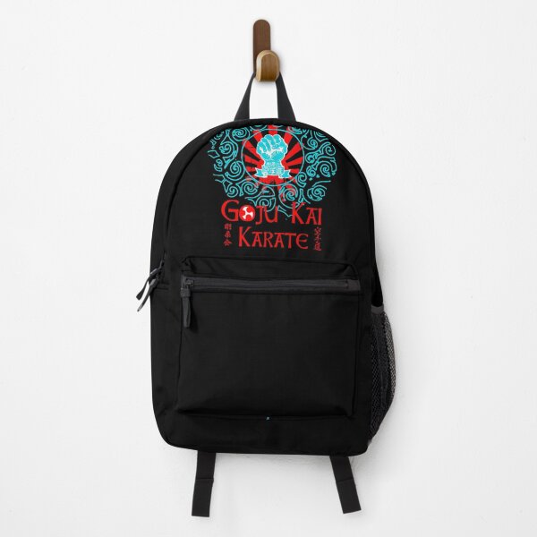 Item preview, Goju Kai Karate Blue Tribal Motif Art Design - Martial Arts Fashion designed and sold by Zanshin-Art.