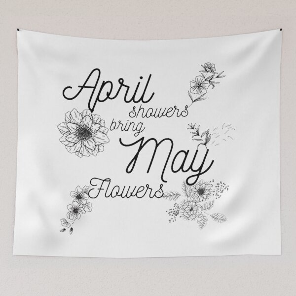 Item preview, April Showers Bring May Flowers designed and sold by artesiaKT.