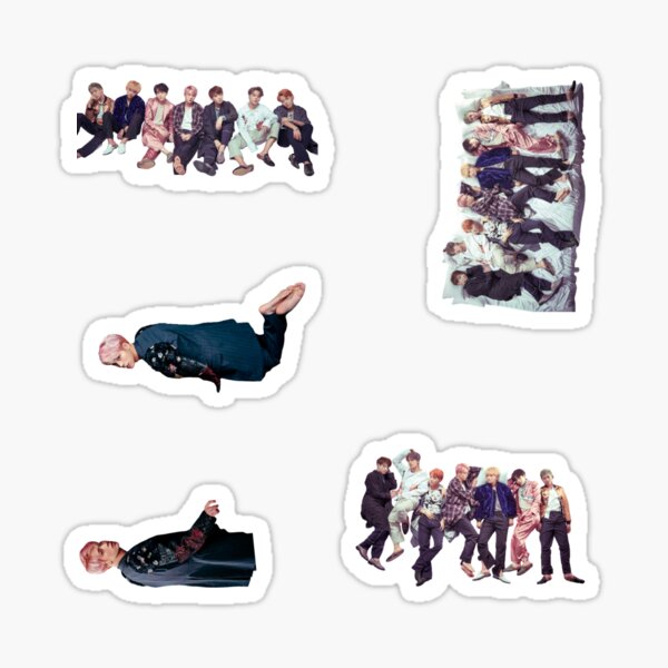 Artikel-Vorschau von BTS WINGS W Ver Konzept Fotos Sticker Pack, designt und verkauft von di-the-dreamer.