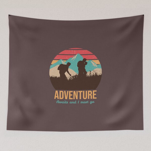 Item preview, Adventure awaits and I must go designed and sold by 30-Merch.