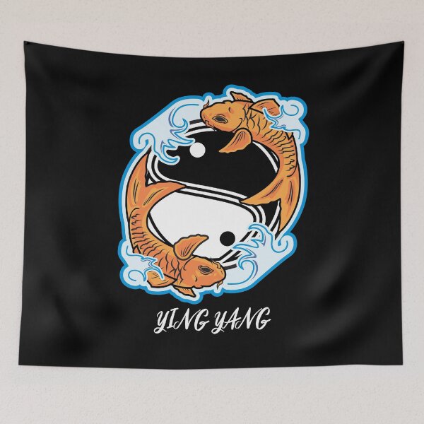 Item preview, FISH YING YANG designed and sold by FoxShop.