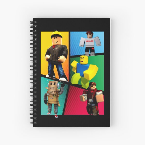 Roblox Gameplay Spiral Notebooks Redbubble - cardinal heroes roblox
