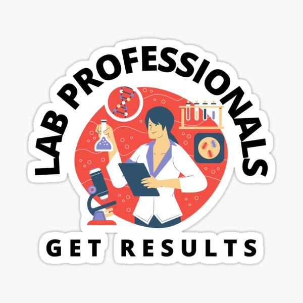 Item preview, Medical laboratory professional medical lab technician funny cute kawaii designed and sold by NikitaAg.