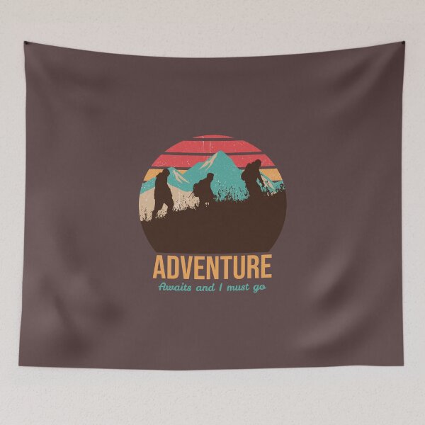 Item preview, Adventure awaits and I must go designed and sold by 30-Merch.