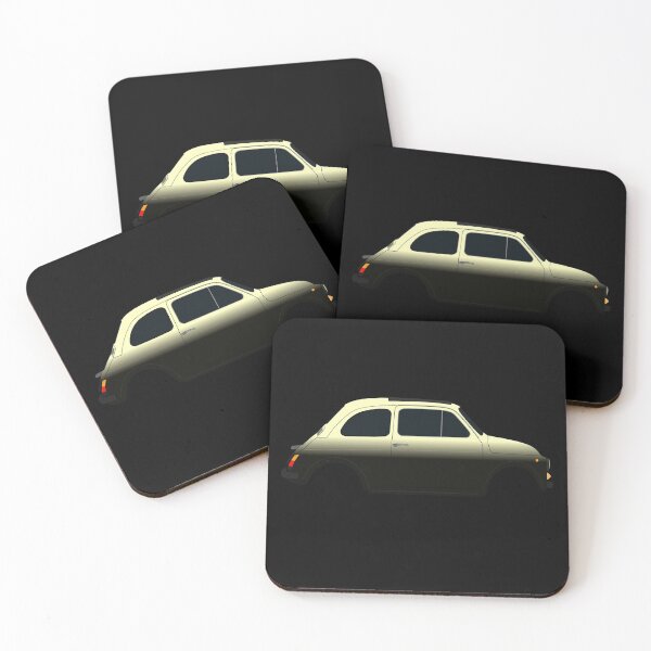 Item preview, FIAT 500 F (1965-1973) - 'Night Cruise Series #10' (no background) designed and sold by Dark Enterprises.