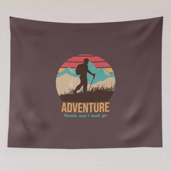 Item preview, Adventure awaits and I must go designed and sold by 30-Merch.