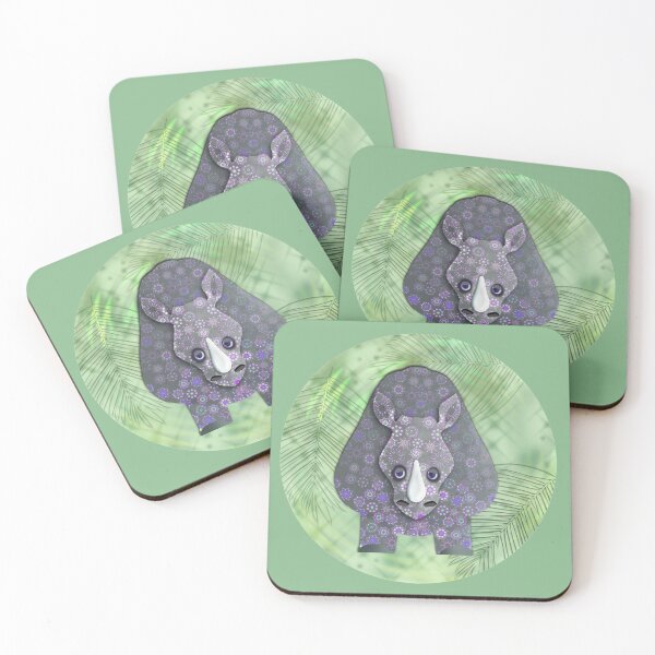 Item preview, MANDALA-DOT RHINO 365. designed and sold by sana90.