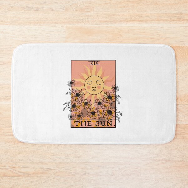 Item preview, Pink tarot card design The Sun designed and sold by iconicus-design.