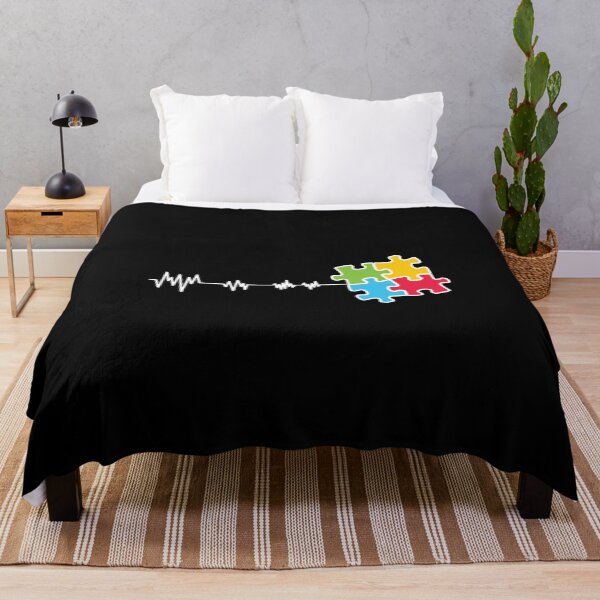 Item preview, Autism Heart Beats Perfect Gift designed and sold by TTFMerch.