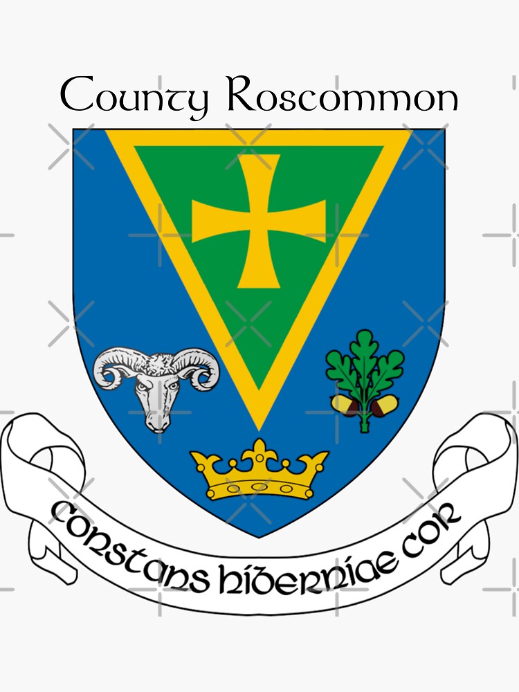 "Coat of Arms of County Ireland" Sticker for Sale by Shav