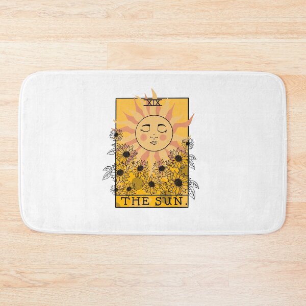 Item preview, Yellow tarot card design The Sun designed and sold by iconicus-design.