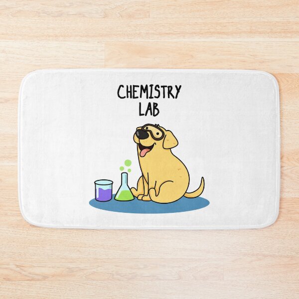 Item preview, Chemistry Lab Funny Labrador Dog Puns  designed and sold by punnybone.