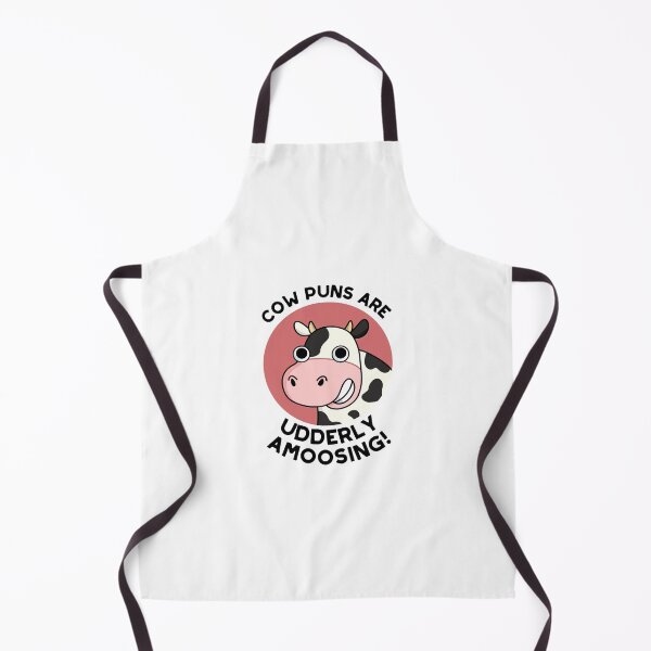 Item preview, Cow Puns Udderly Amoosing Funny Animal Puns designed and sold by punnybone.