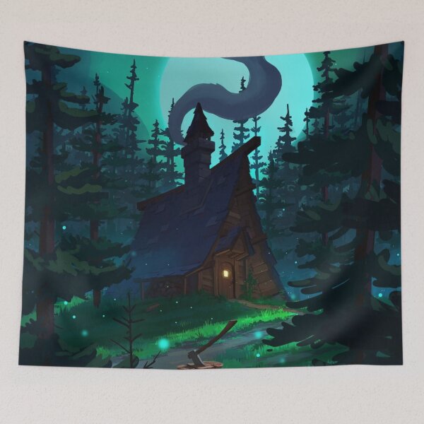 Item preview, Cabin In The Forest designed and sold by Santanu1990.