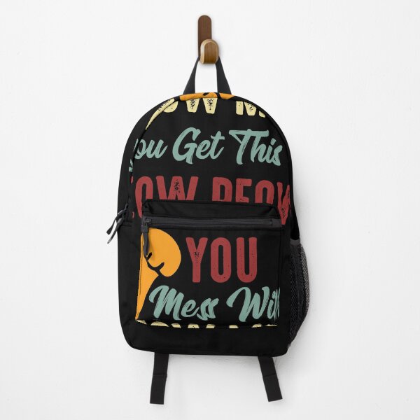 Item preview, You Mess With The Meow Meow You Get This Peow Peow designed and sold by AmethystMurad.