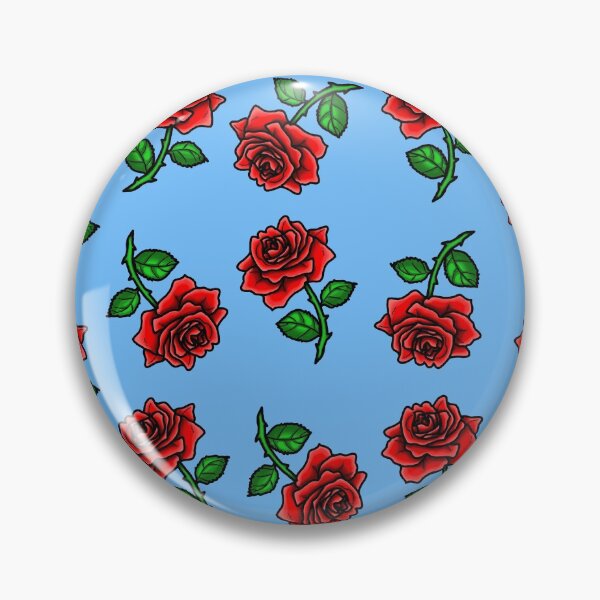 Item preview, Ruby Red Rose Pattern designed and sold by BlossomByAnna.