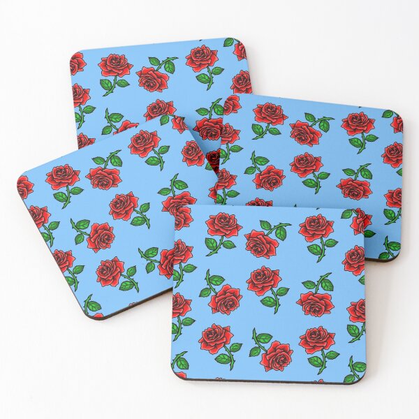 Item preview, Ruby Red Rose Pattern designed and sold by BlossomByAnna.