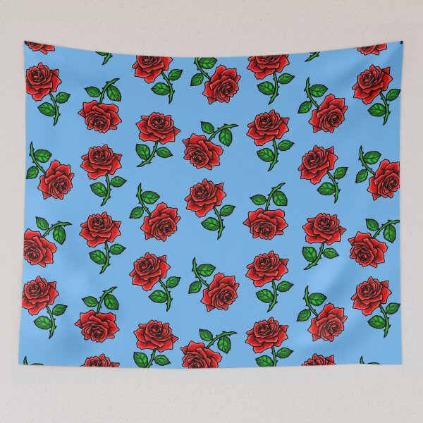 Item preview, Ruby Red Rose Pattern designed and sold by BlossomByAnna.
