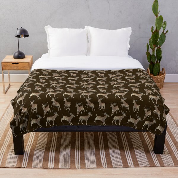 Item preview, Impala Antelope on a Brown Background designed and sold by Kay Patterson.