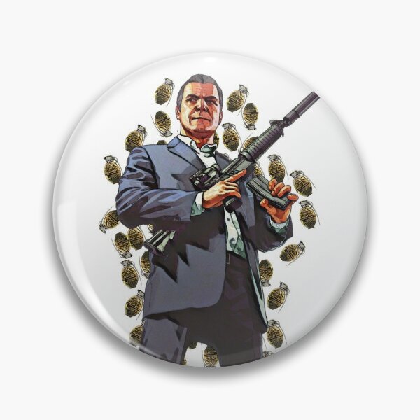 Gta V Pins And Buttons Redbubble