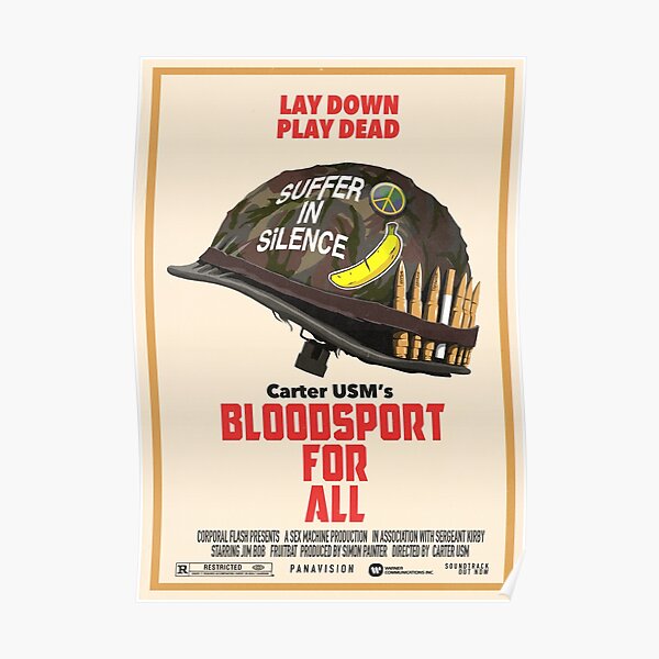 Bloodsport For All Poster