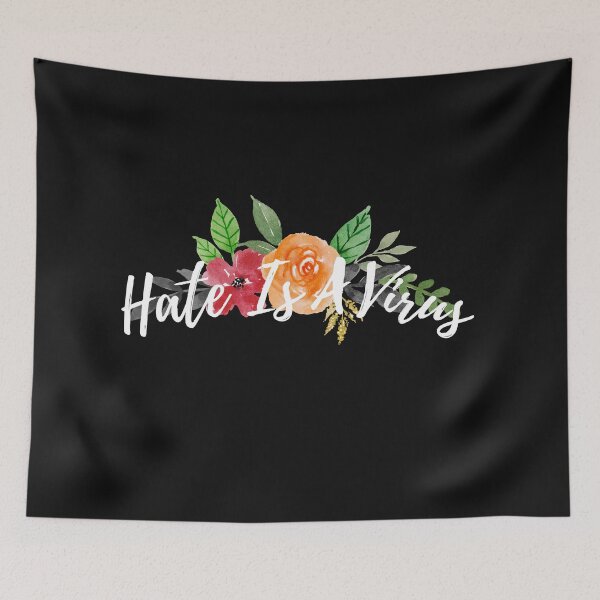 Item preview, Hate Is A Virus designed and sold by Avani01.