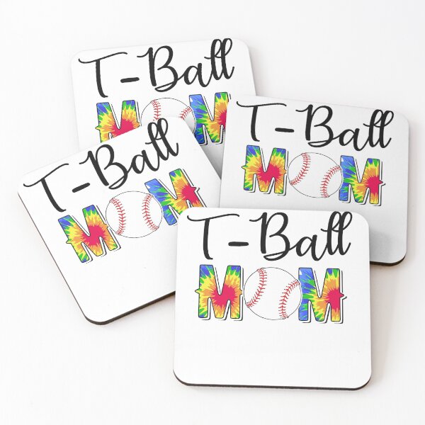 Item preview, T Ball MOM Tee Ball Sports Ball Mom Baseball Mom Softball Mom Tie Dye designed and sold by Rabbitti.