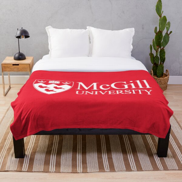 McGill University Throw Blanket