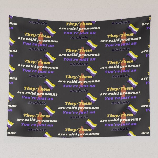 Item preview, Nonbinary They/Them Design designed and sold by di-the-dreamer.