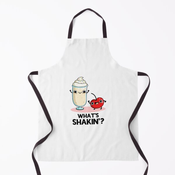 Item preview, What's Shakin Funny Milkshake Puns  designed and sold by punnybone.