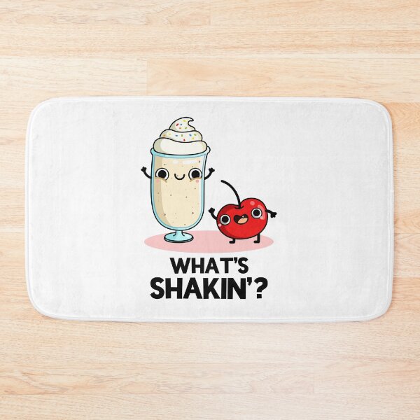 Item preview, What's Shakin Funny Milkshake Puns  designed and sold by punnybone.