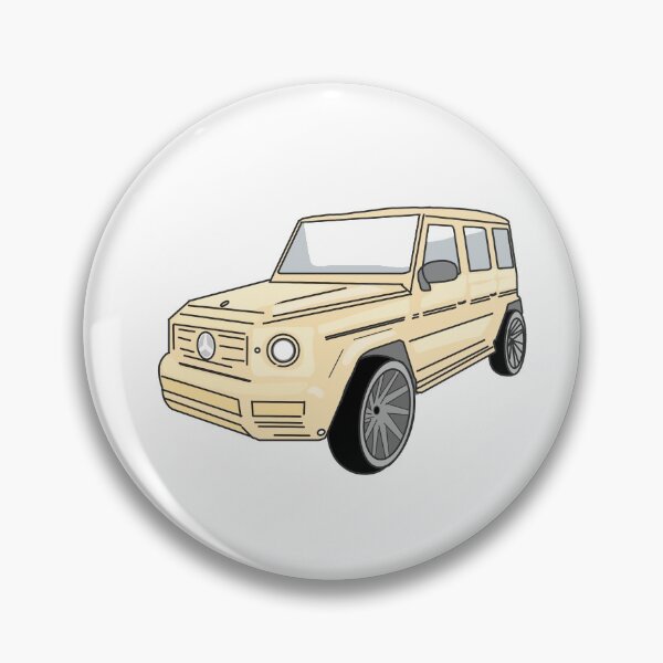 Item preview, Abstract G Wagon in yellow designed and sold by Wennixoxo.