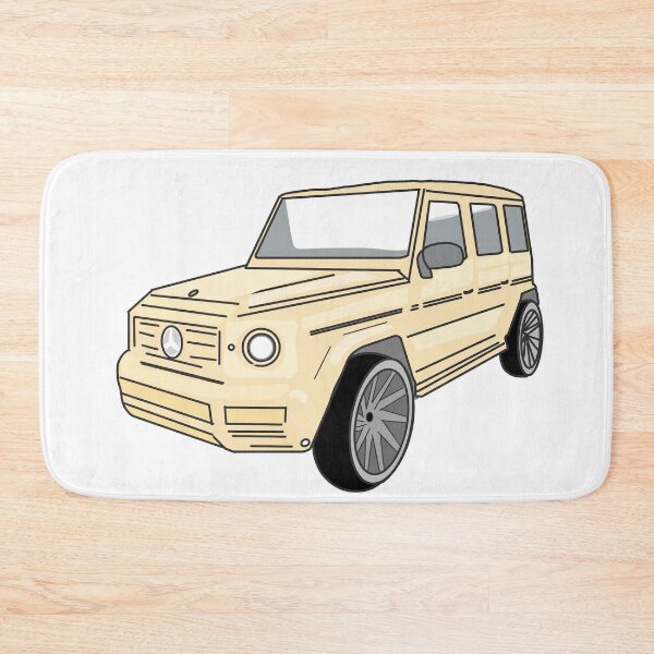 Item preview, Abstract G Wagon in yellow designed and sold by Wennixoxo.