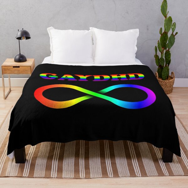 Item preview, Gay ADHD Gaydhd Neurodiverse LGBT Pride designed and sold by MrE-Tees.