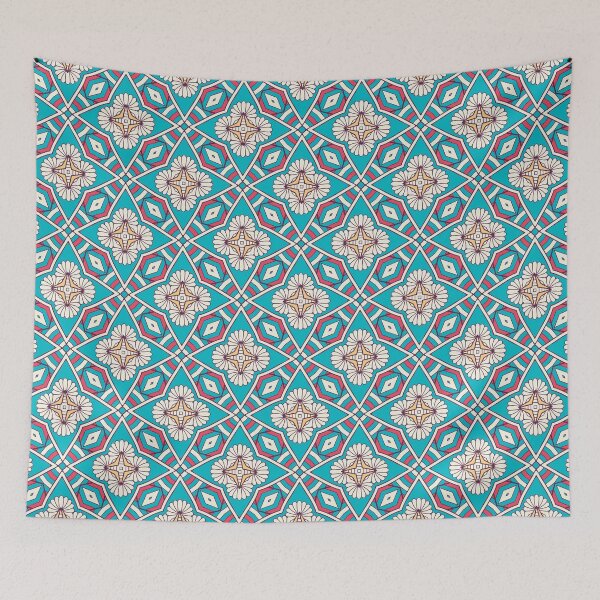 Item preview, Awesome Art Geometric Colourful Psychedelic Ripple Pattern designed and sold by LifeQuotes.