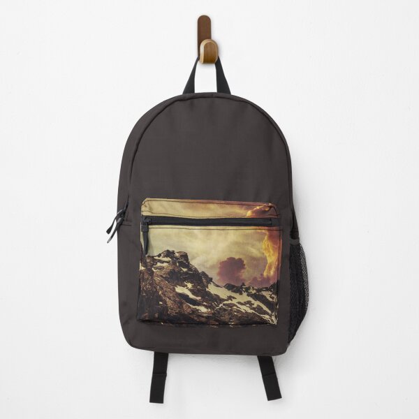 Item preview, Mountain Evening - Alpine Peaks and Evening Clouds designed and sold by Dyrk Wyst Redbubble Shop.