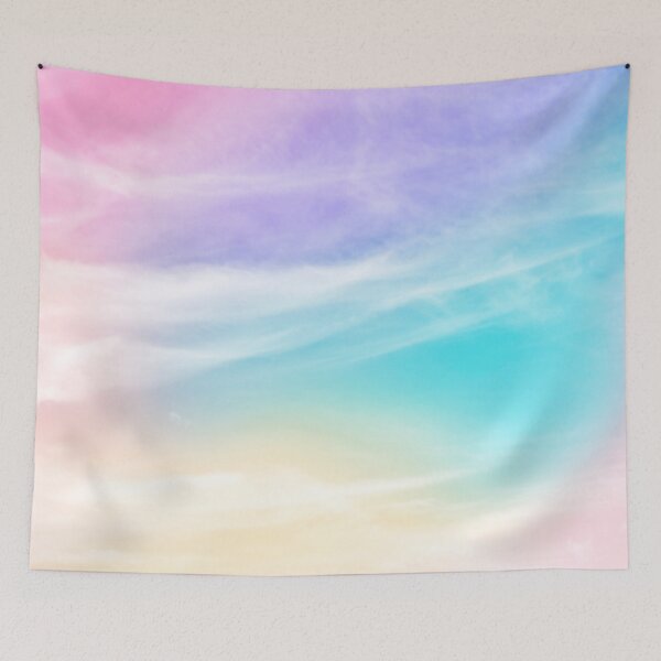 Item preview, Pastel rainbow colored sky designed and sold by LADYGOODMOOD.