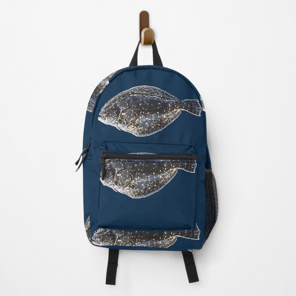 Item preview, Summer Flounder (Fluke) White Alternate Print designed and sold by designsasstultd.