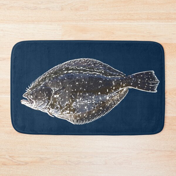 Item preview,  Summer Flounder (Fluke) White Alternate Print  designed and sold by designsasstultd.