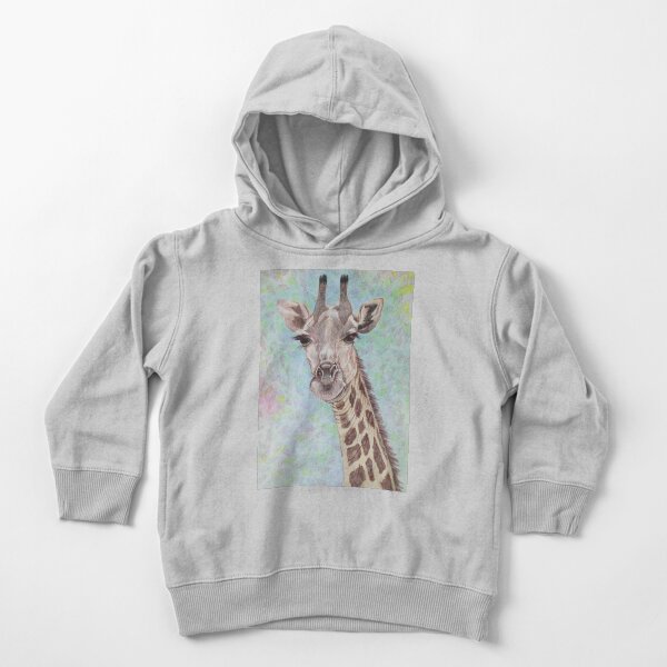 African Giraffe Toddler Pullover Hoodie