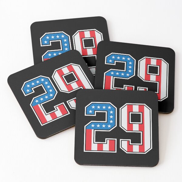 Item preview, 29 American Classy Numbers twenty-nine United States Flag designed and sold by Urosek.