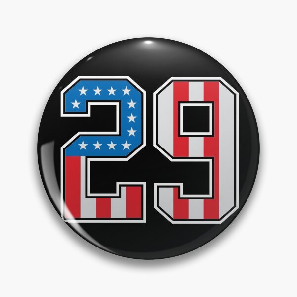 Item preview, 29 American Classy Numbers twenty-nine United States Flag designed and sold by Urosek.