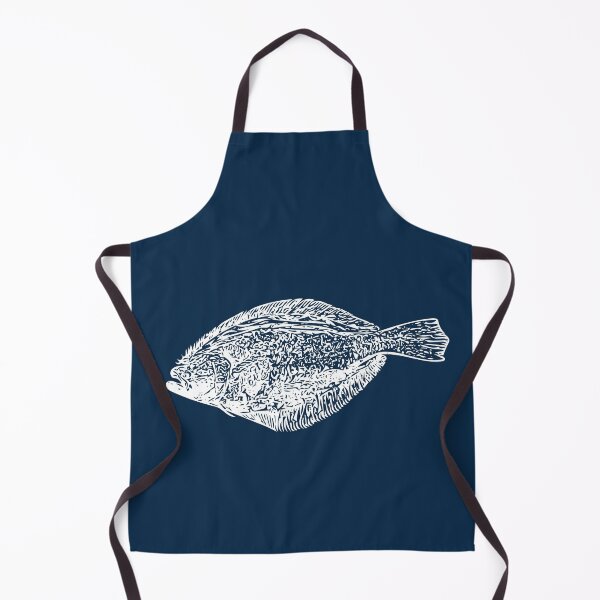 Item preview, Summer Flounder (Fluke) White Print  designed and sold by designsasstultd.