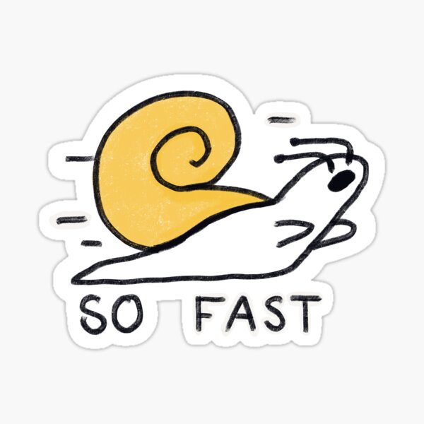 Super fast sticker Sticker