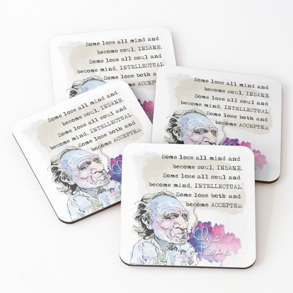 Item preview, Bukowski Quote designed and sold by Claudio Dias Design.